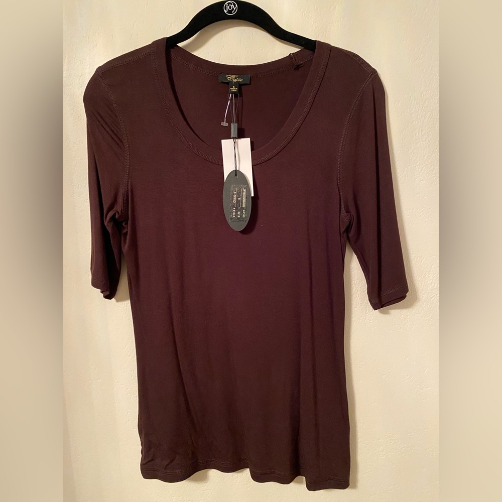 Mahogany Brown Women's Top
